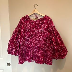 Kika Vargas Plus Size Top 1X